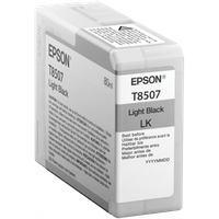 Epson T8507 - Schwarz - Original - Tintenpatrone - für SureColor P800 (C13T850700)