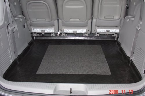 Kofferraumwanne mit Anti-Rutsch passend für Kia Carnival III Van 5-tr. 2006- ohne 3. Sitzreihe