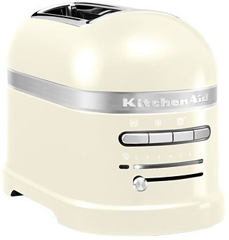 KitchenAid Toaster "Artisan 5KMT2204EAC ALMOND CREAM", 2 kurze Schlitze, für 2 Scheiben, 1250 W, mit Sandwichzange 2