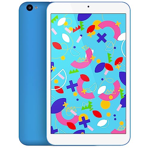 SPC Gravity 3 Mini – Tablet für Kinder mit 8" Display, Kindersicherung, 4GB RAM, 64GB erweiterbarer interner Speicher, 4.000 mAh Akku, USB-C, Android 12 – Farbe Blau