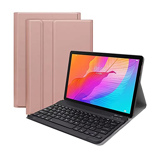 Lobwerk 2in1 Bluetooth Tastatur und Cover für Huawei Honor 6 T10/T10S Matepad Case Schutz Hülle