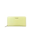 Coccinelle Metallic Soft Wallet Grained Leather Lime Wash