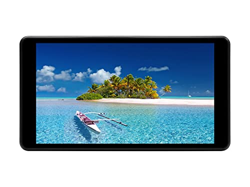 Waveshare 5.5inch Capacitive Touch HDMI AMOLED Display with Protection Case 1080×1920 Toughened Glass Panel Supports Pi 4B/3B+/3A+/3B/2B/B+/A+