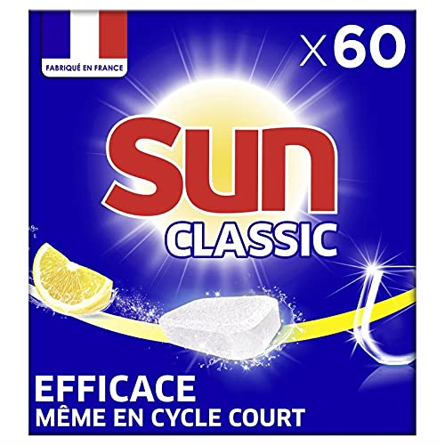 Sun Spülmaschinentabs Classic Zitrone, 60 Tabs, 3 Stück
