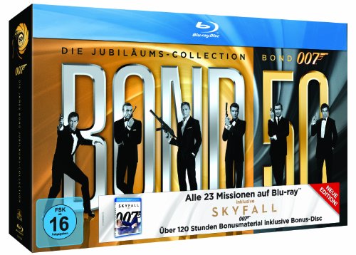 James Bond - Bond 50: Die James Bond Jubiläums-Collection [Blu-ray]