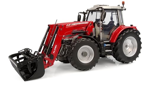 Universal Hobbies Massey Ferguson 5S.131 Traktor mit Frontlader FL.4121