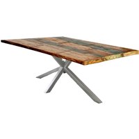 SIT Tisch »TABLES & CO«, HxT: 76 x 100 cm, Holz - bunt | silberfarben