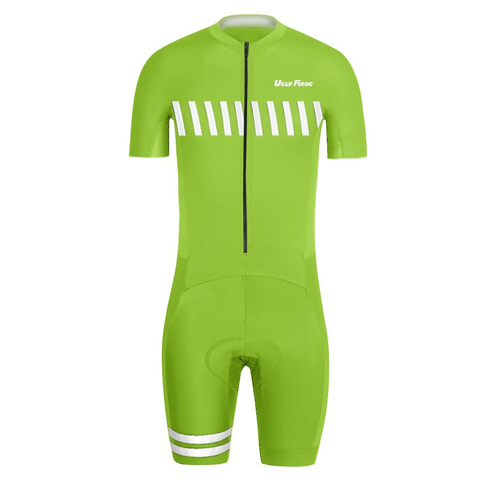 UGLY FROG Bike Wear Radsport Bekleidung Herren MTB Triathlon Tri Suit Schnell Trocknender Skinsuit Atem Triathlon Rennanzug Kurzarm/Lange Ärmel Summer Style