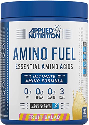 Applied Nutrition EAA Fuel Amino Aminosäure Muskelaufbau Regeneration 390g (Fruit Salad - Fruchsalat)