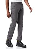 Dickies - Trousers for Men, Duck Carpenter Pants, Regular Fit, Stone Wash Grey, 30W