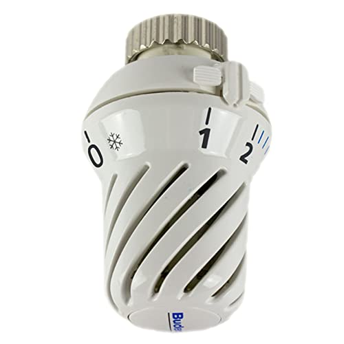 Buderus Thermostatkopf BH-W0 für Heizkörper Logafix 6-28°C weiß mit Nullstellung Honeywell