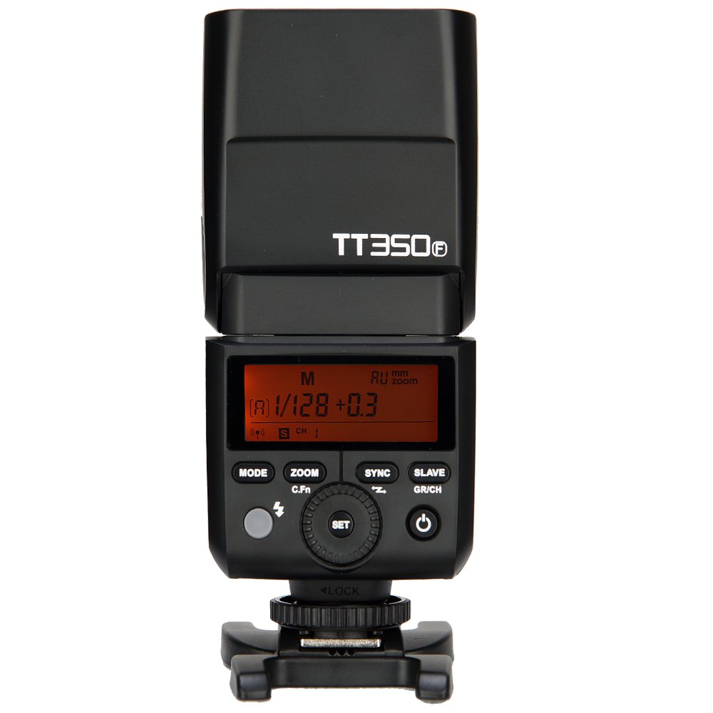 Godox Blitzgerät TT350F Systemblitzgerät für Fujifilm Kameras