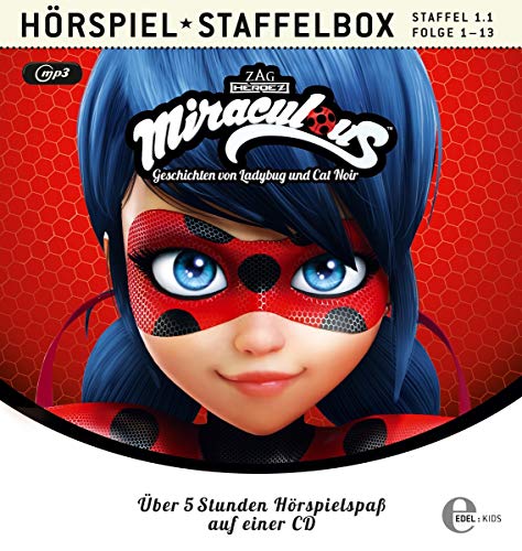 Miraculous - Geschichten von Ladybug & Cat Noir- mp3-Staffelbox 1.1 (Folgen 1 - 13) - Das Original-Hörspiel zur TV-Serie