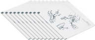 Datacard - Druckerreinigungskarte (Packung mit 10) - für Datacard CD810, SD260S, SP25 Plus, SP35, SP35 Plus, SP55, SP55 Plus, SP75