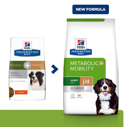 Hill's Prescription Diet Metabolic + Mobility Hundefutter - 12 kg