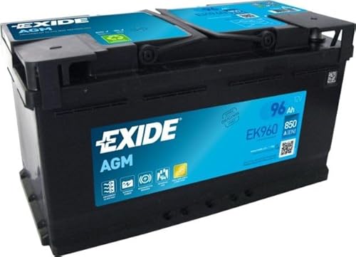 Autobatterie EXIDE 96, Ah 850, A/EN EK960 L 353mm B 175mm H 190mm NEU