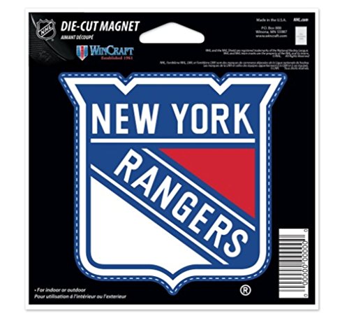 NHL New York Rangers 11,4 x 15,2 cm gestanzt Magnet