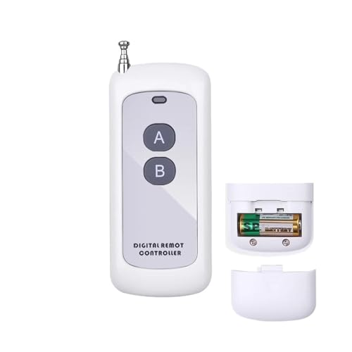WiFi Drahtloses Relaismodul Garage Einzelweg-Tipp-Zeitschaltuhr Smart APP Fernbedienung Stimme for Home (Size : 433MHz Remote)