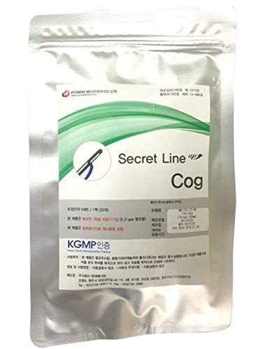 Luxx Secret Line PDO Thread /face/whole body/45R 8D Revolving Cog/CL-Blunt/12Pcs/Made in Korea (23G38mm)