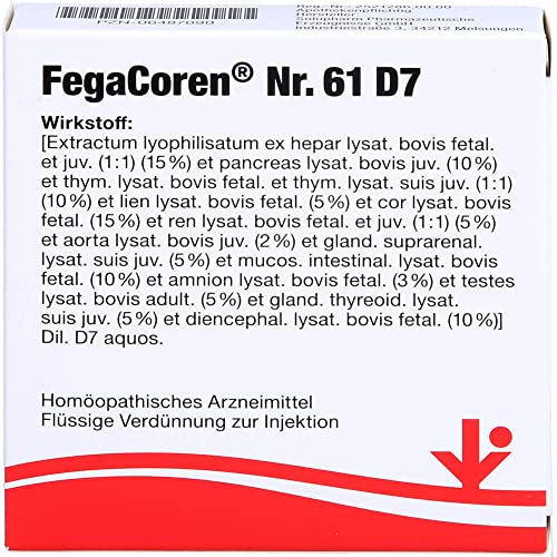 Fegacoren 61 D7 Ampullen 5X2 ml