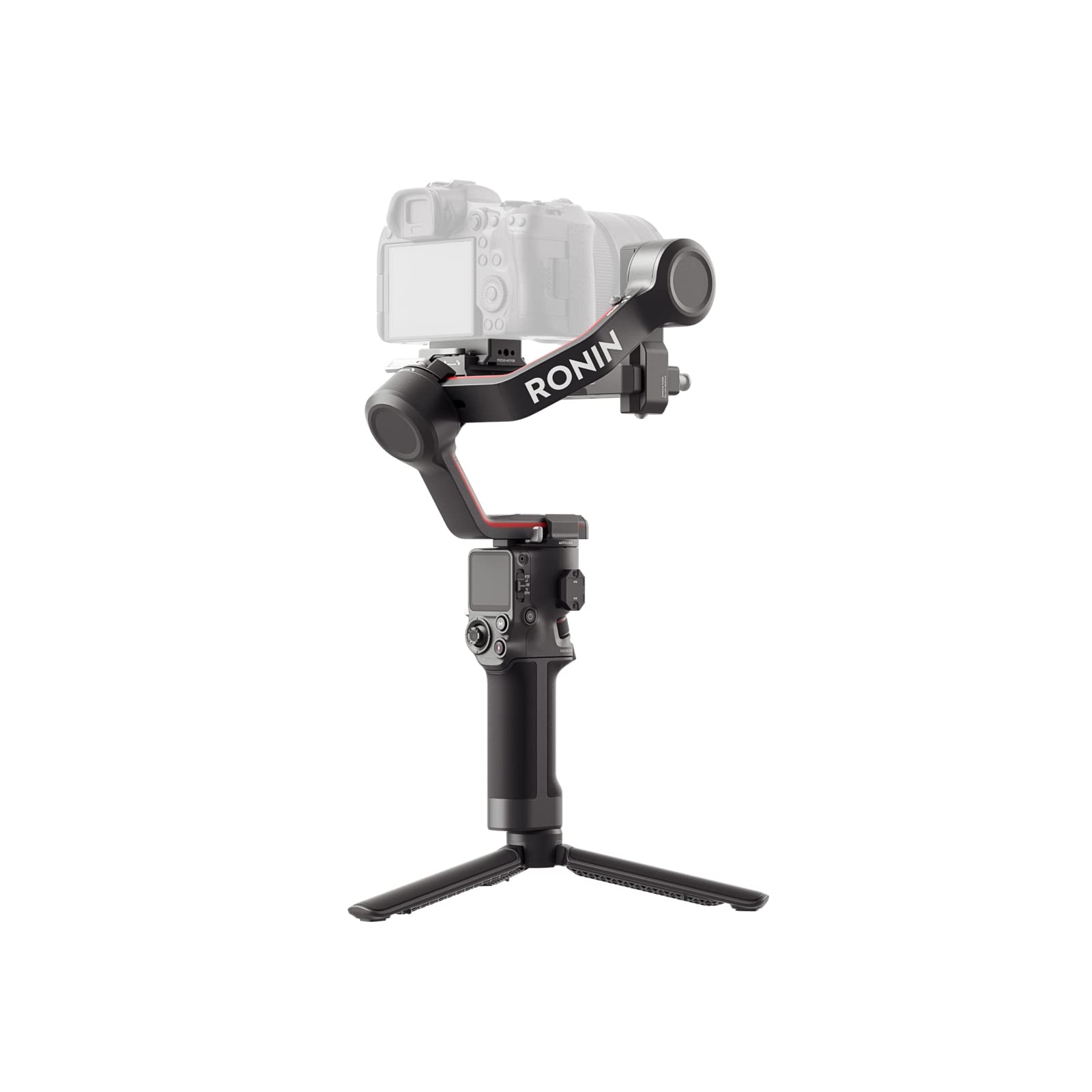 DJI RS 3 – 3-Achsen Gimbal-Stabilisator für DSLR- und spiegellose Kameras, 3 kg Zuladung, automatische Achsensperren, 1,8" Touchscreen, RS-Stabilisierungsalgorithmus der 3. Generation, schwarz