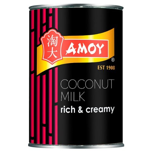 Amoy Coconut Milk 400ml (Packung mit 6 x 400 ml)