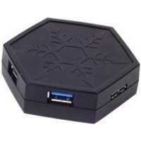 SilverStone EP01 - Hub - 4 x SuperSpeed USB3.0 - Desktop (SST-EP01B)