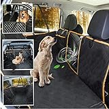 YORKING Autodecke Autohundedecke Schutzdecke Hundebett Rücksitzschutz Kratzfest rutschfest Hundedecke für Auto/LKW/SUV-Tasche