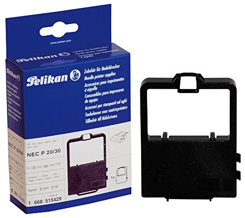 Pelikan Farbband Gruppe 668 Nylon HD Re-Inking für NEC P 20/30, 8.2 mm x 1.8 m, schwarz