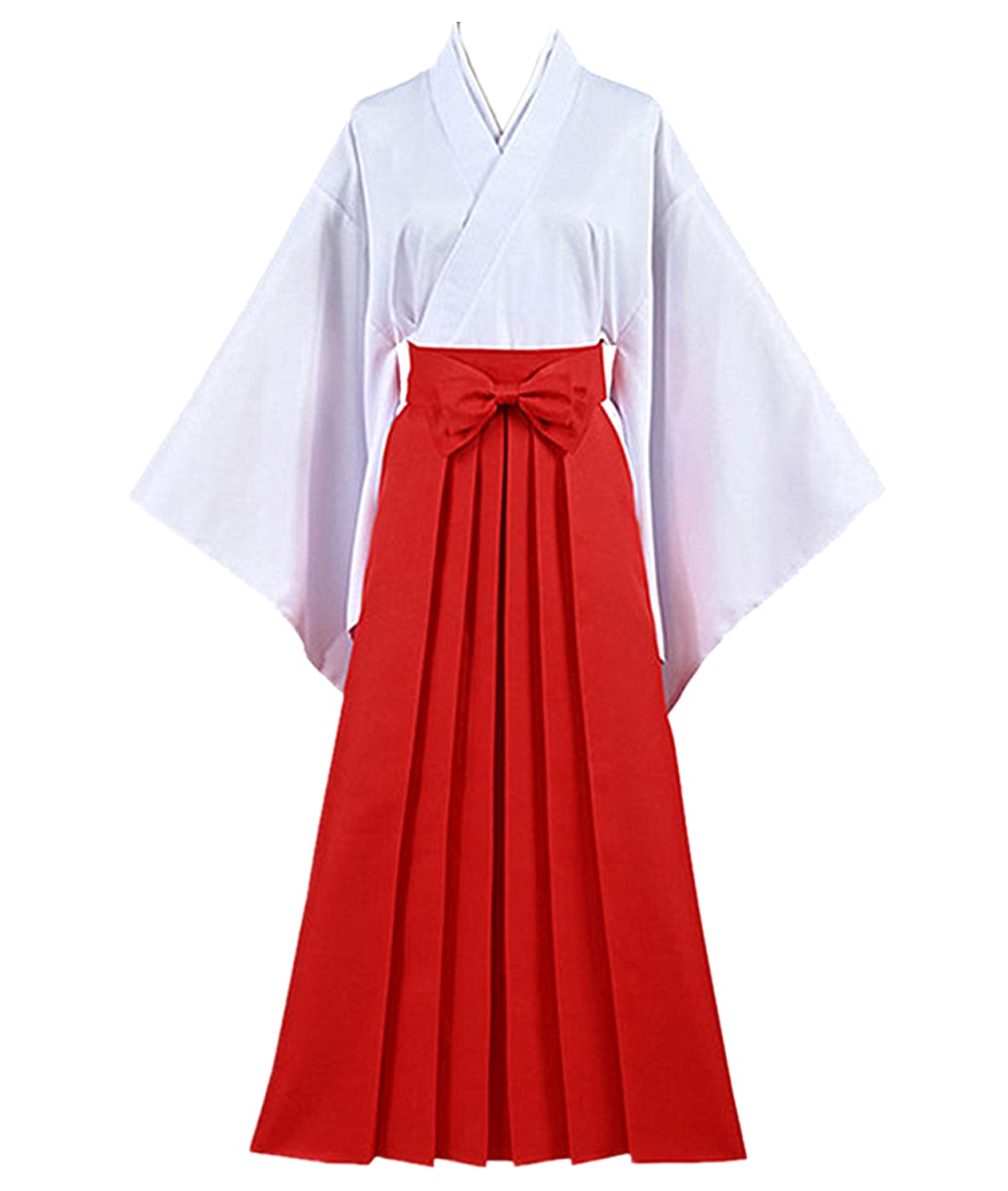 Jujutsu Kaisen Cosplay Iori Utahime Outfits, Damen Kimono Kleid Kostüm Anzug für Anime Fans Cosplay, Rot, M