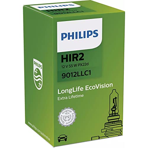 Philips 9012LLC1 Innenbeleuchtung HIR 2 LongLife, 1er Karton