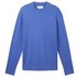 TOM TAILOR DENIM Herren Pullover mit Struktur, blau, Gr. XXL