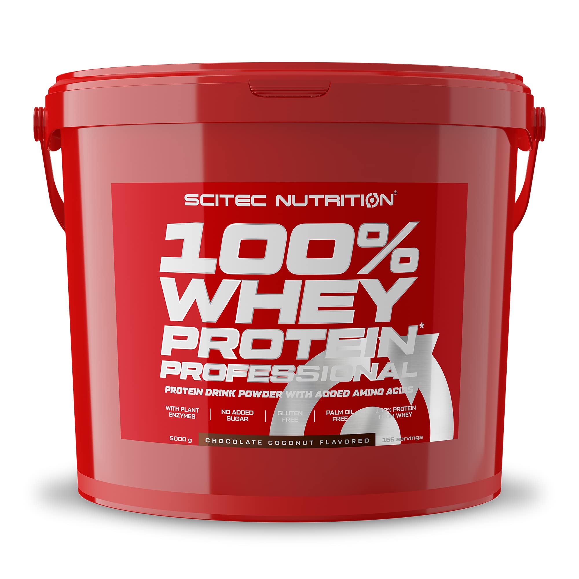 Scitec Nutrition Protein 100% Whey Protein Professional, Schokolade-Kokosnuss, 5000 g