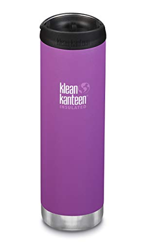 Klean Kanteen Unisex - Erwachsene Kanteen TKWide Vacuum Insulated Trinkflasche, Berry Bright (matt), 592ml