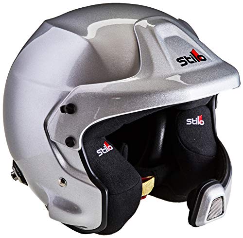 Stilo AA0210BG2M55 WRC Des Composite Electro Rally Helm, 55