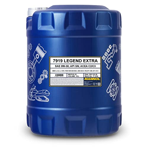 MANNOL 1 x 10 Liter, Legend Extra 0W-30 229.51/229.52 Motoröl