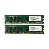 V7 V7K64004GBD Desktop DDR2 DIMM Arbeitsspeicher 4GB (2X2GB KIT, 800MHZ, CL6, PC2-6400, 240pin, 1.8V)