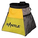 MANTLE climbing equipment Boulderbag Forrest gelb/grün zum Bouldern Klettern Turnen Crossfit