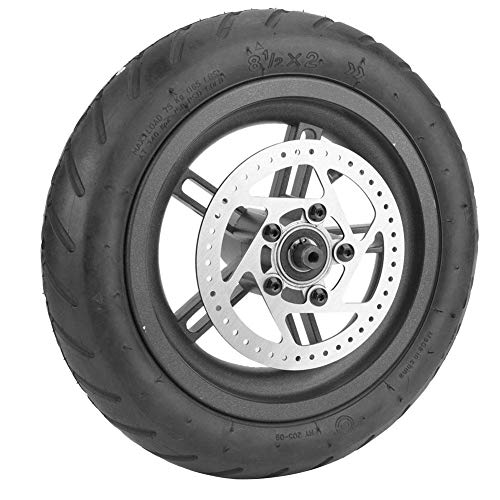 Tbest Roller Radnabe Reifen, Hinterrad Reifen Scheibenbremse Reifen mit Nabe und Bremsscheibe für Xiaomi Mijia M365 Elektroroller Elektrisch Scooter