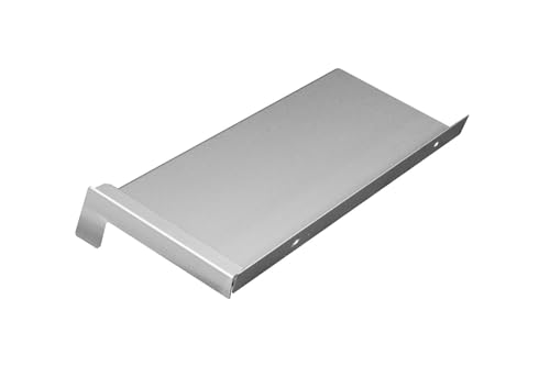 Aluminium Fensterbank silber EV1 195 mm (Putzabschluss, 1100 mm)