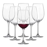 SCHOTT ZWIESEL Rotweinglas Classico (6er-Set), klassische Burgundergläser für Rotwein, spülmaschinenfeste Tritan-Kristallgläser, Made in Germany (Art.-Nr. 106219)