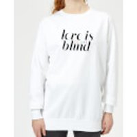 Love Is (Colour) Blind Frauen Pullover - Weiß - S - Weiß