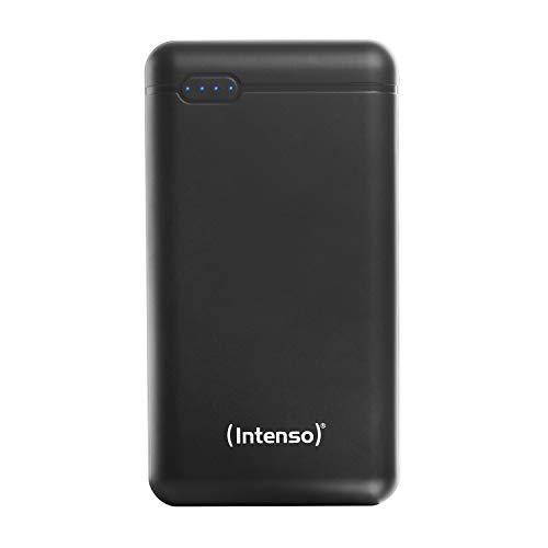 Intenso Powerbank XS 20000, externes Ladegerät 20000mAh, geeignet für Smartphone/Tablet PC/Digitalkamera/Nintendo Switch, schwarz