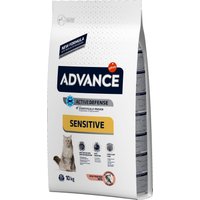 ADVANCE Sensitive Sterilized Cat Food with Salmon - 10 kg