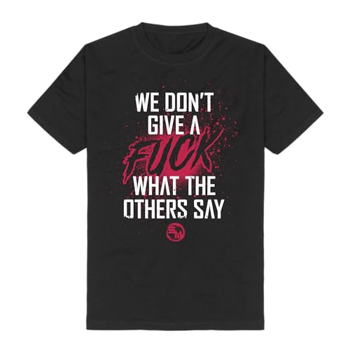 T-Shirt - We Don't - Schwarz - M