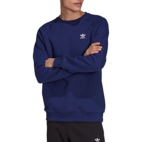 adidas Originals Adicolor Essentials Herren Sweatshirt mit Rundhalsausschnitt, Nacht Indigo, X-Large
