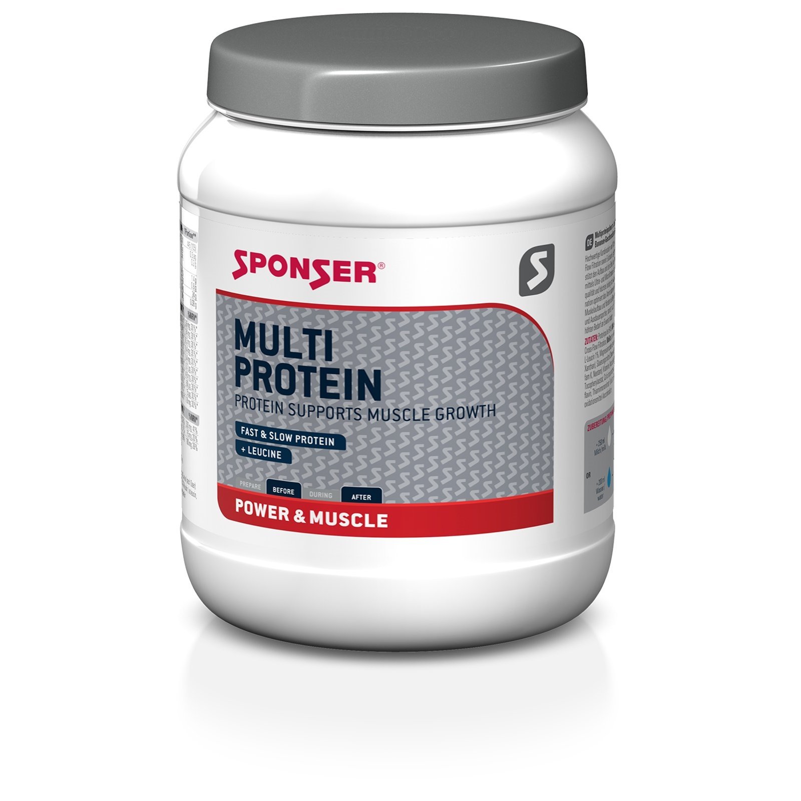 Neu Multi Protein CFF Vanille 425g Sponser Unisex Weiß onesize