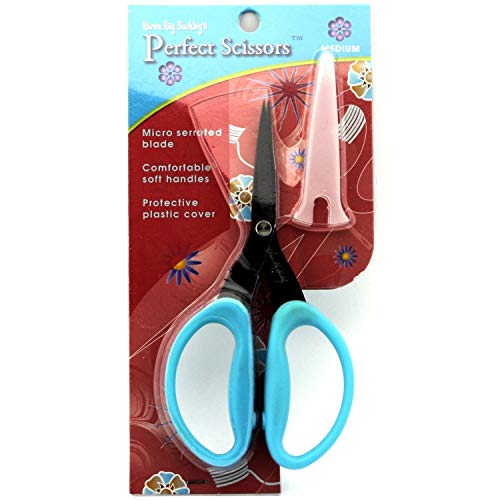 Karen Kay Buckley's Perfect Scissors, Medium 6-Inch Mirco Serrated Blades (1) (Original Version)
