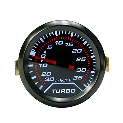 ohfruit Turbo-Anzeige einfache Installation 2-Zoll-Auto-Turbo-Boost-Messgerät Großartig