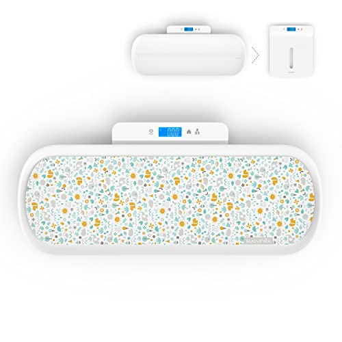 SUAVINEX, Präzisionswaage für Babys und Erwachsene, digitale Bluetooth-Waage, für Geburt bis Erwachsenenalter, 1 kg bis 100 kg, mit abnehmbarem Messfach, Weiß